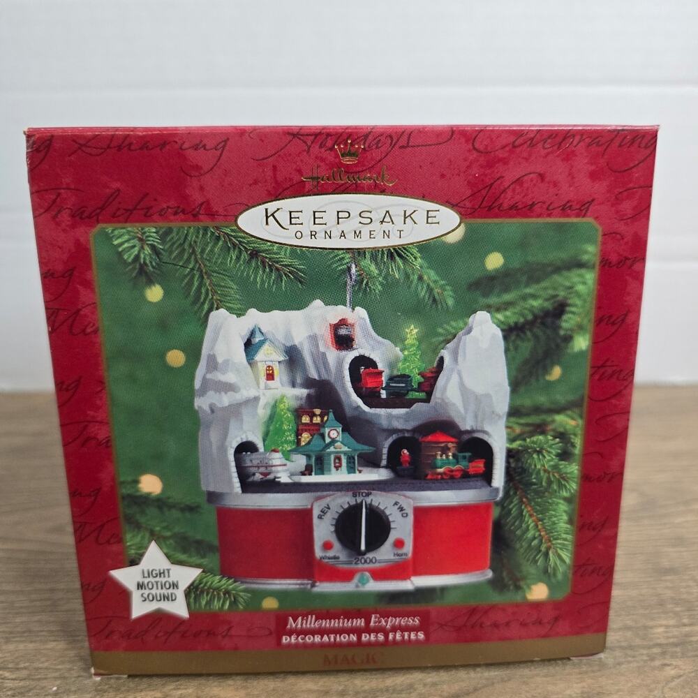 2000 Hallmark Keepsake Ornament – Millennium Express (Magic Collector Series)